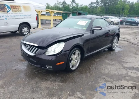 2004 Lexus Sc 430 from USA, damaged, VIN JTHFN48Y140059592